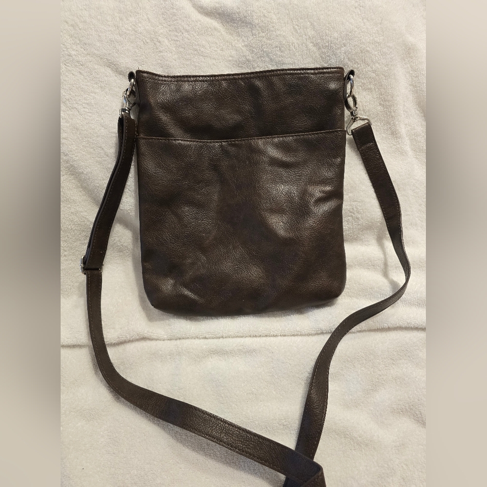 Women's Brown Leather Shoulder Bag